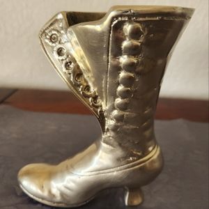 Victorian Brass Boot